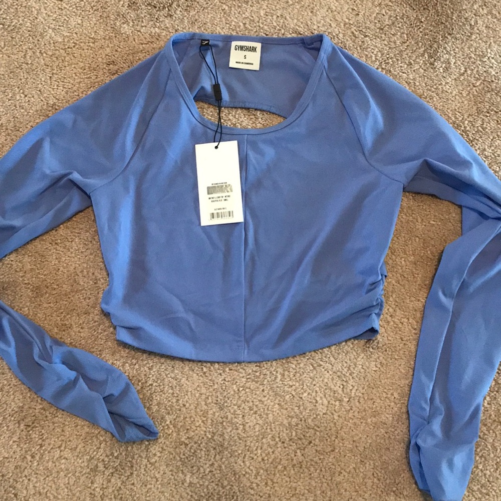 gymshark whitney simmons long sleeve crop top